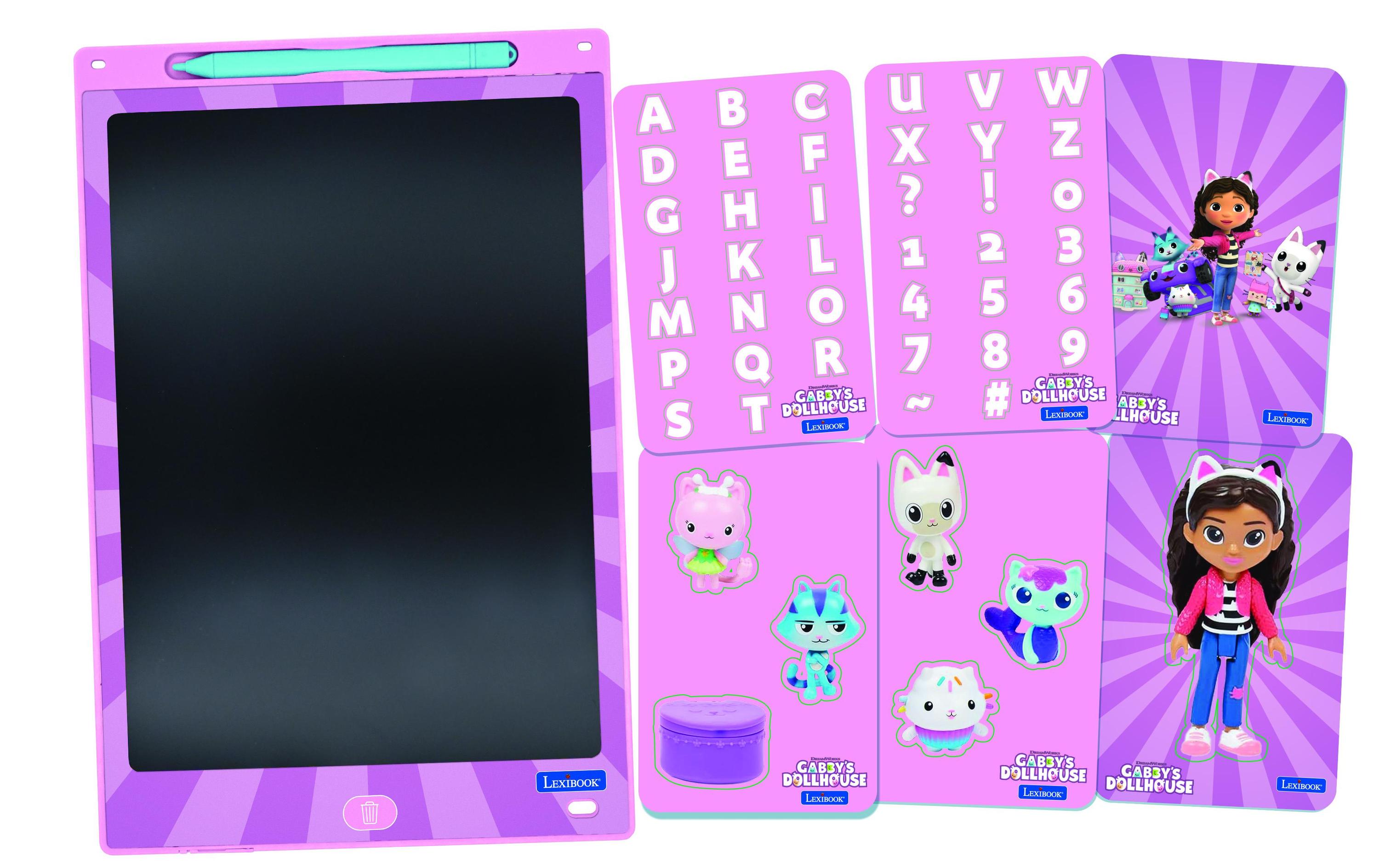 Lexibook Maltafel mit Schablonen Gabby 28 cm Lexibook Maltafel mit Schablonen Gabby 28 cm