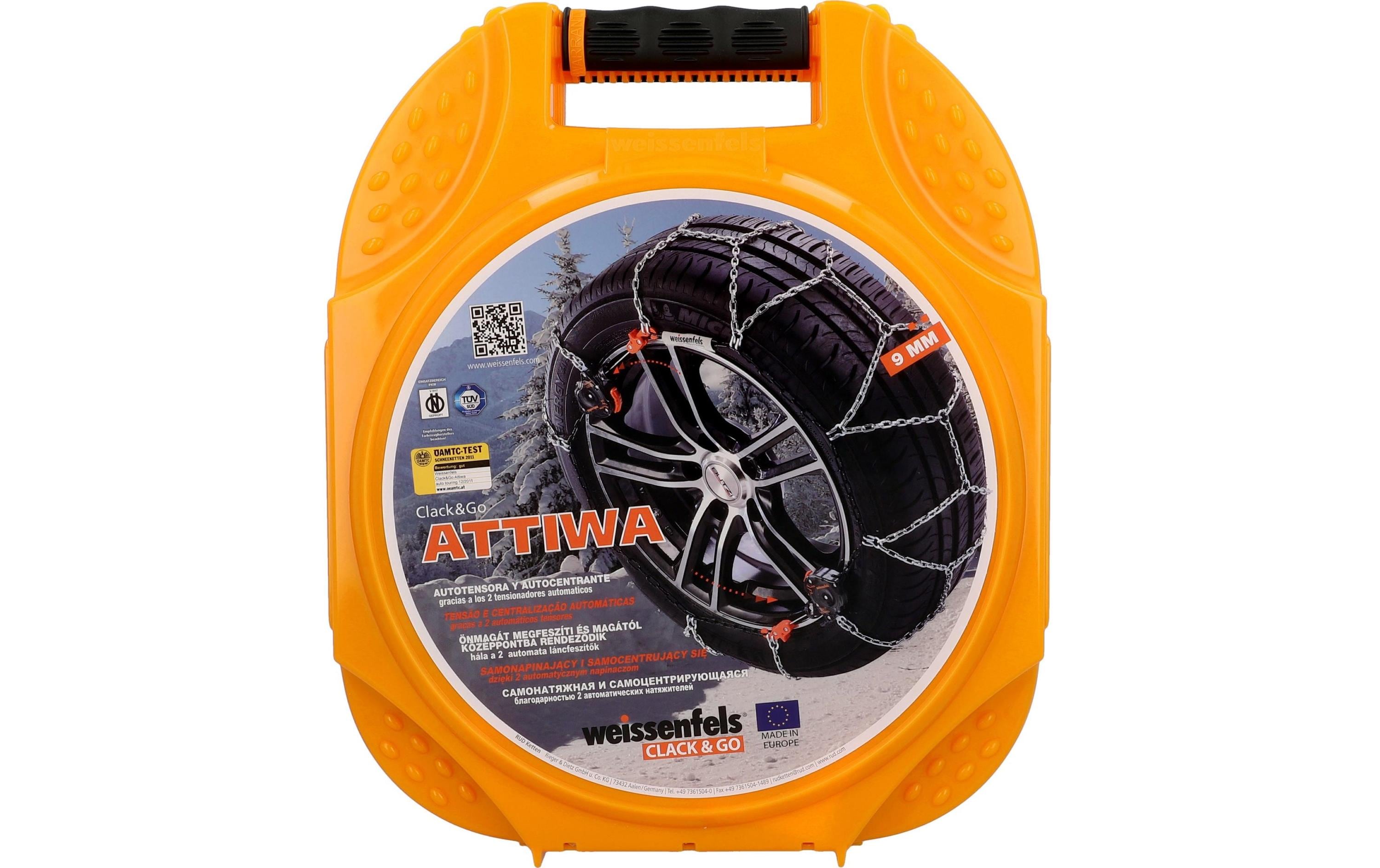 Weissenfels Stahlschneekette Attiwa Clack & Go 8 Weissenfels Stahlschneekette Attiwa Clack & Go 8