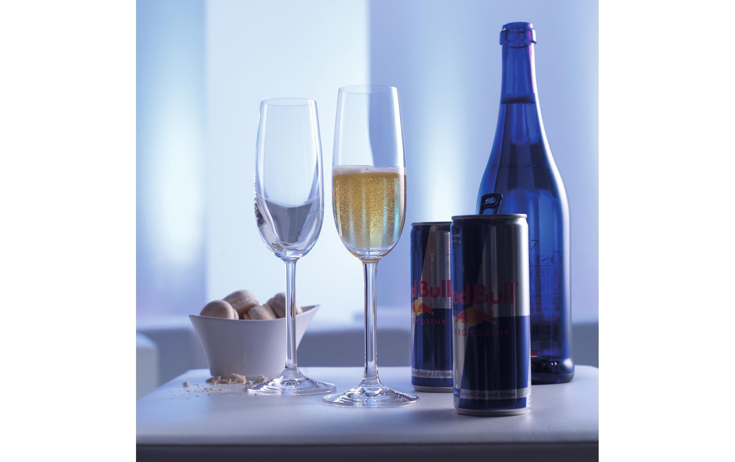 Montana Champagnerglas Pure 200 ml, 6 Stück, Transparent 