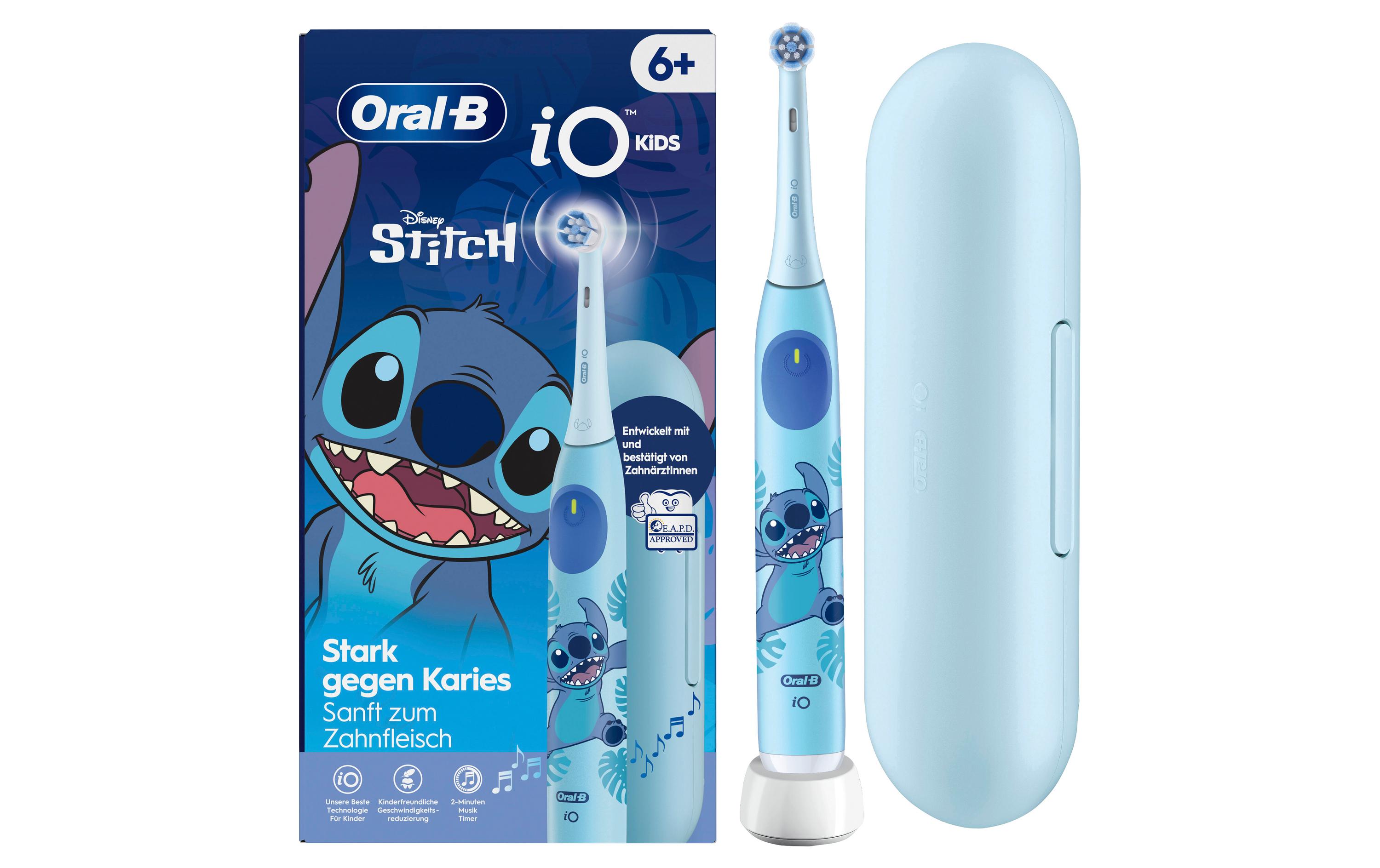 Oral-B Rotationszahnbürste iO Kids 6+ Disney Stitch Blau