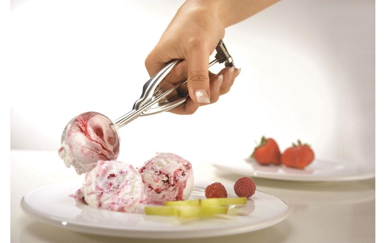 GEFU Eisportionierer Gepalina 22.5 cm, Silber