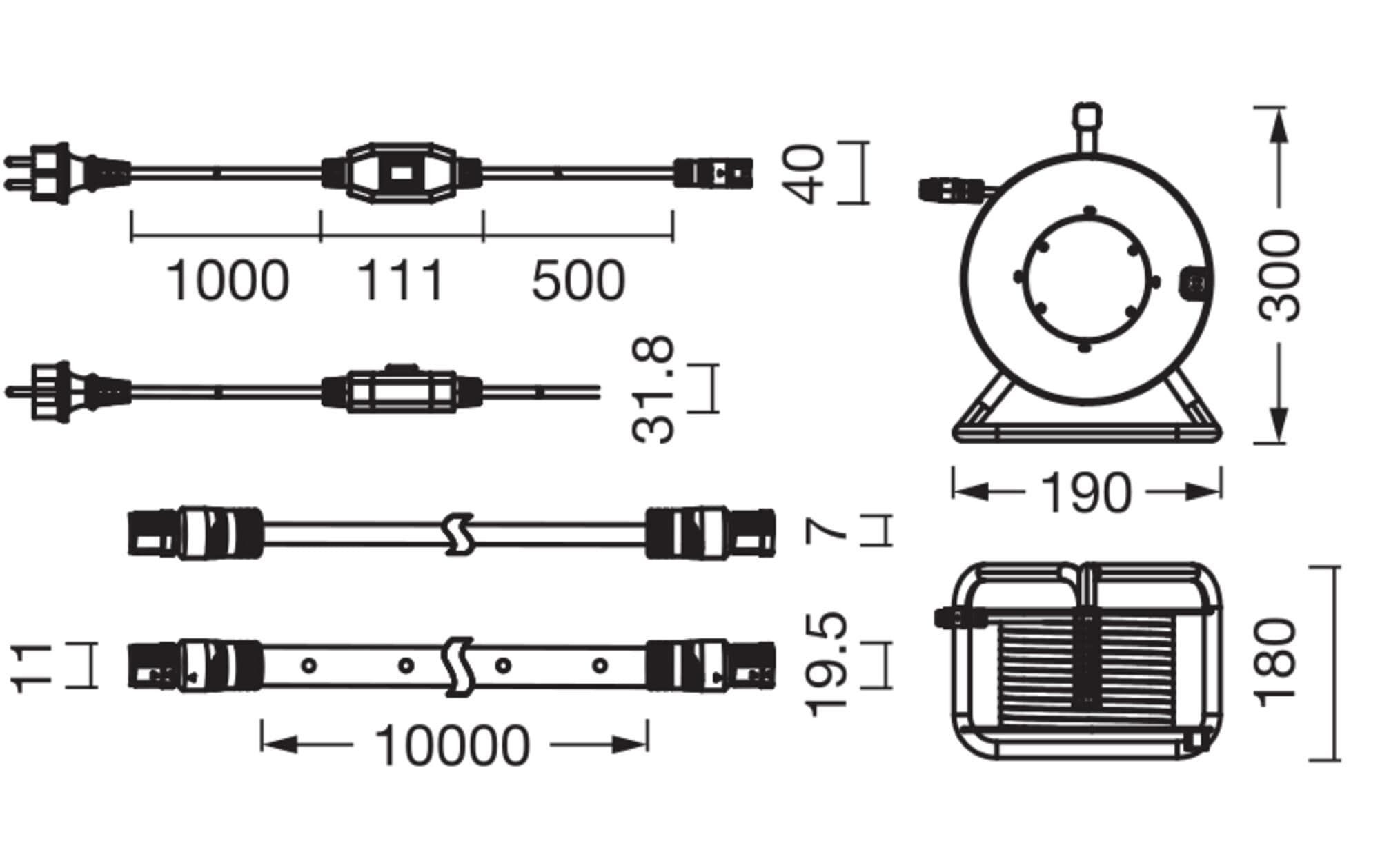 OSRAM LED-Stripe Outdoor Flex 10 m