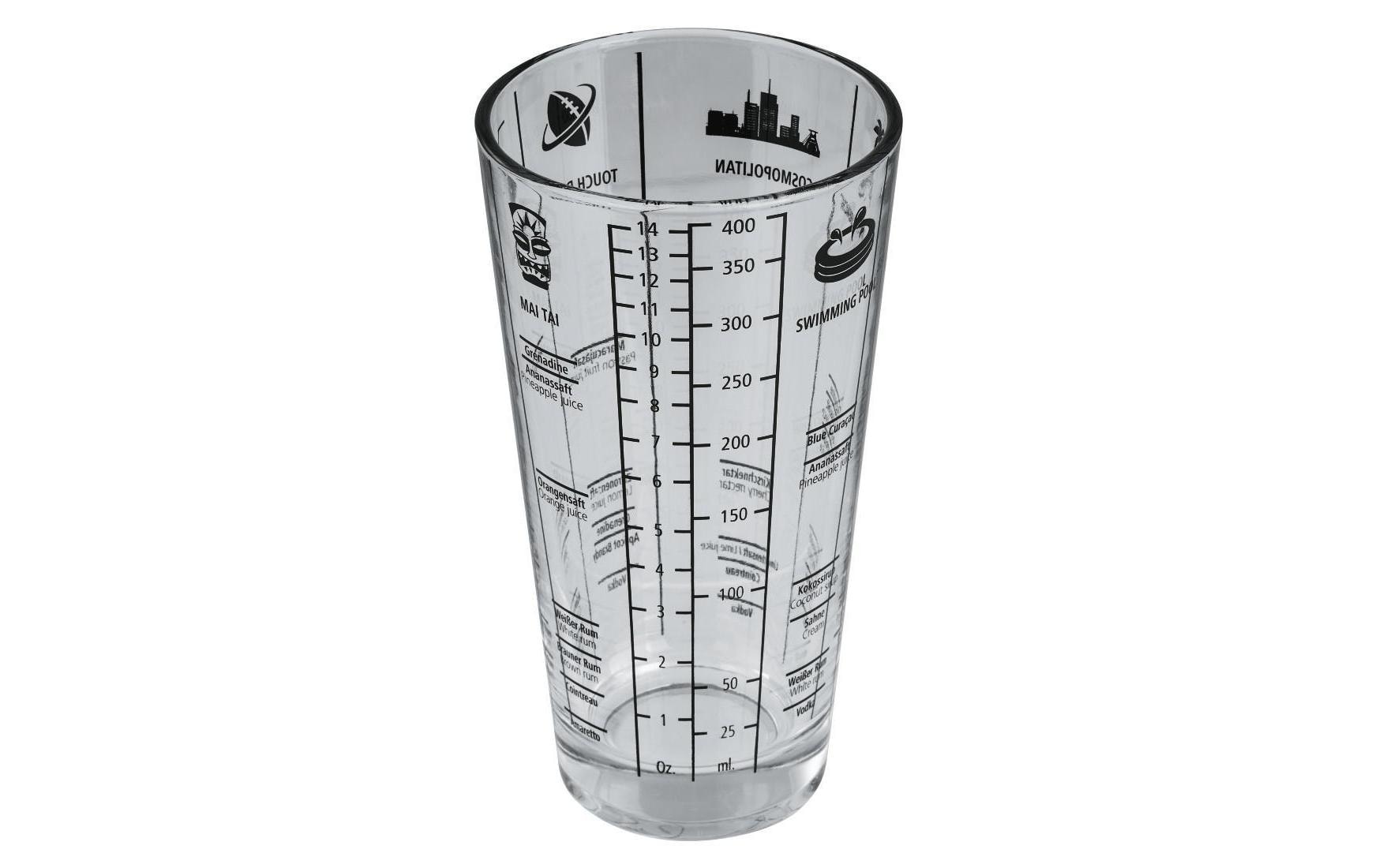 Xavax Drink Mixer Cocktail-Shaker 0.4 l, Transparent