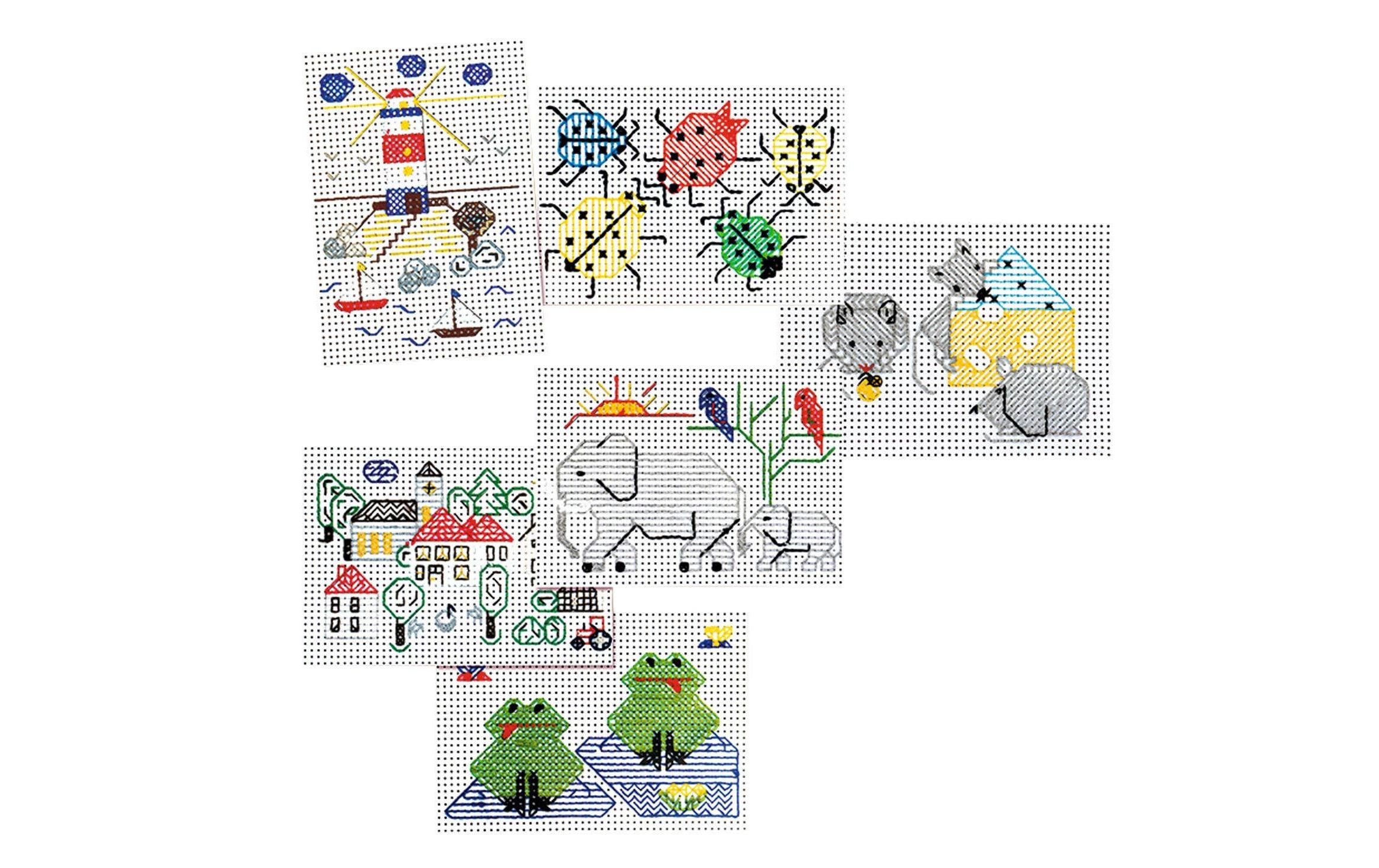 URSUS Stickkarton 17 x 24 cm 10 Blatt