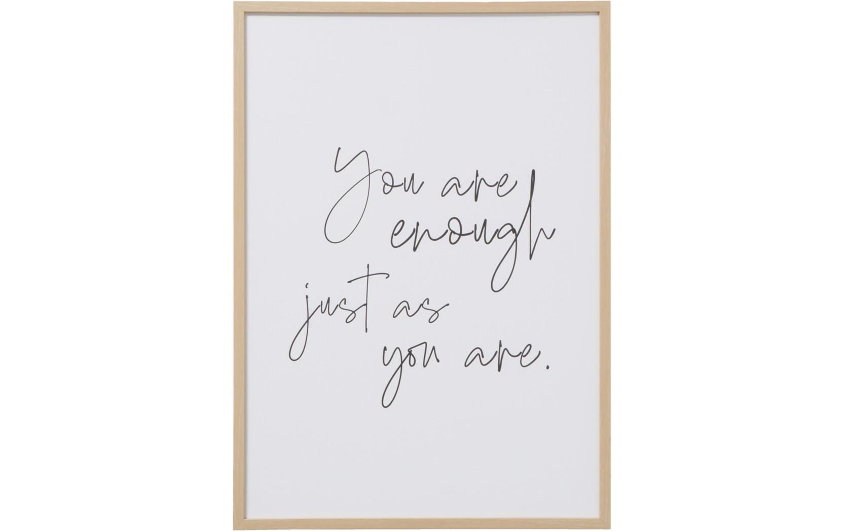 Boltze Poster Enough 50 cm x 70 cm, Pappel