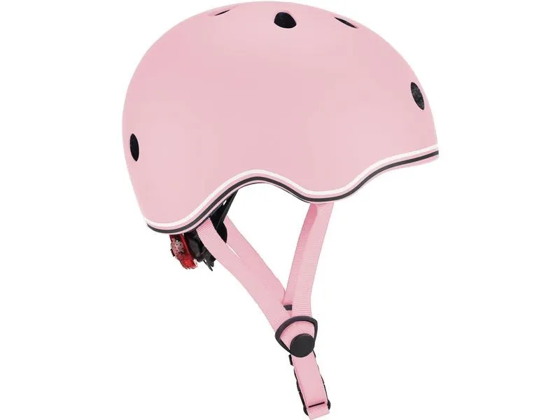 GLOBBER Helm Go Up Lights XXS/XS Pastelpink GLOBBER Helm Go Up Lights XXS/XS Pastelpink