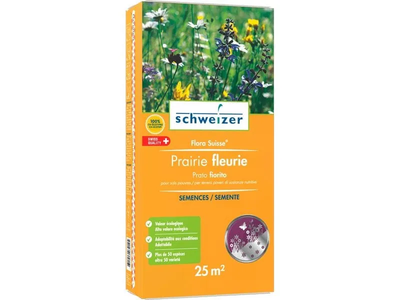 Eric Schweizer Saatgut Blumenwiese Flora Suisse, 500 g Eric Schweizer Saatgut Blumenwiese Flora Suisse, 500 g