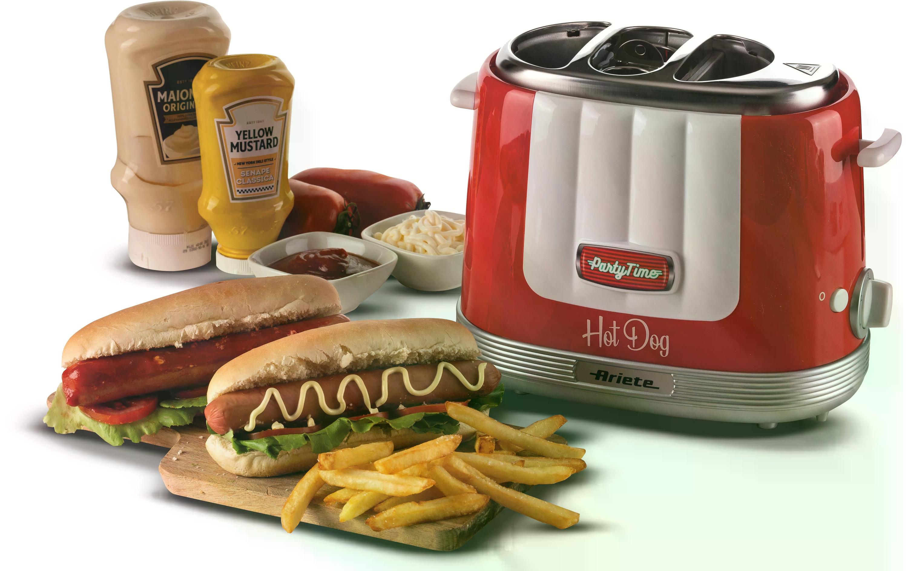 Ariete Hot Dog Maschine Party Time ARI-206-RD Rot/Weiss