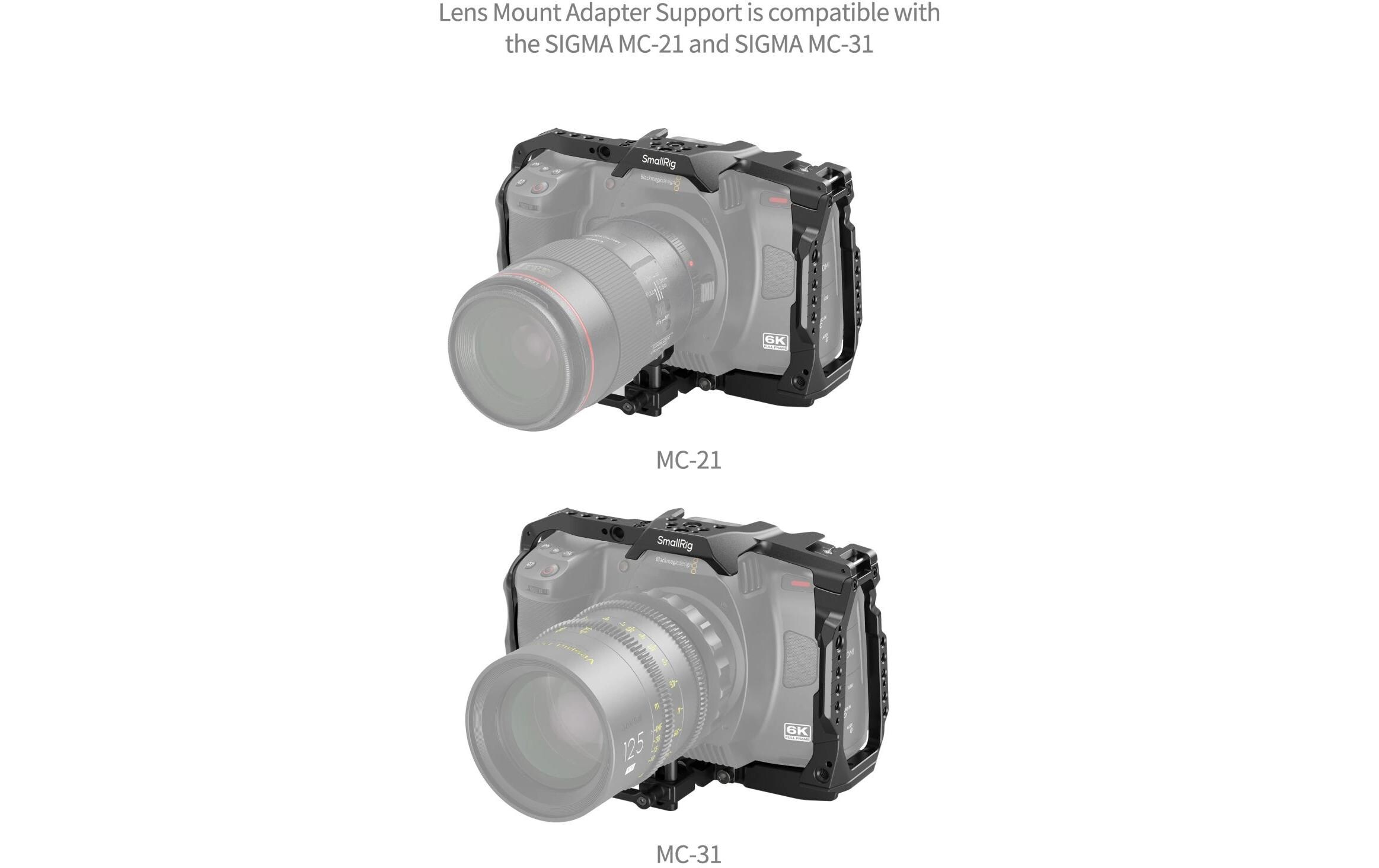 Smallrig Cage für Blackmagic Design Cinema 6K Smallrig Cage für Blackmagic Design Cinema 6K