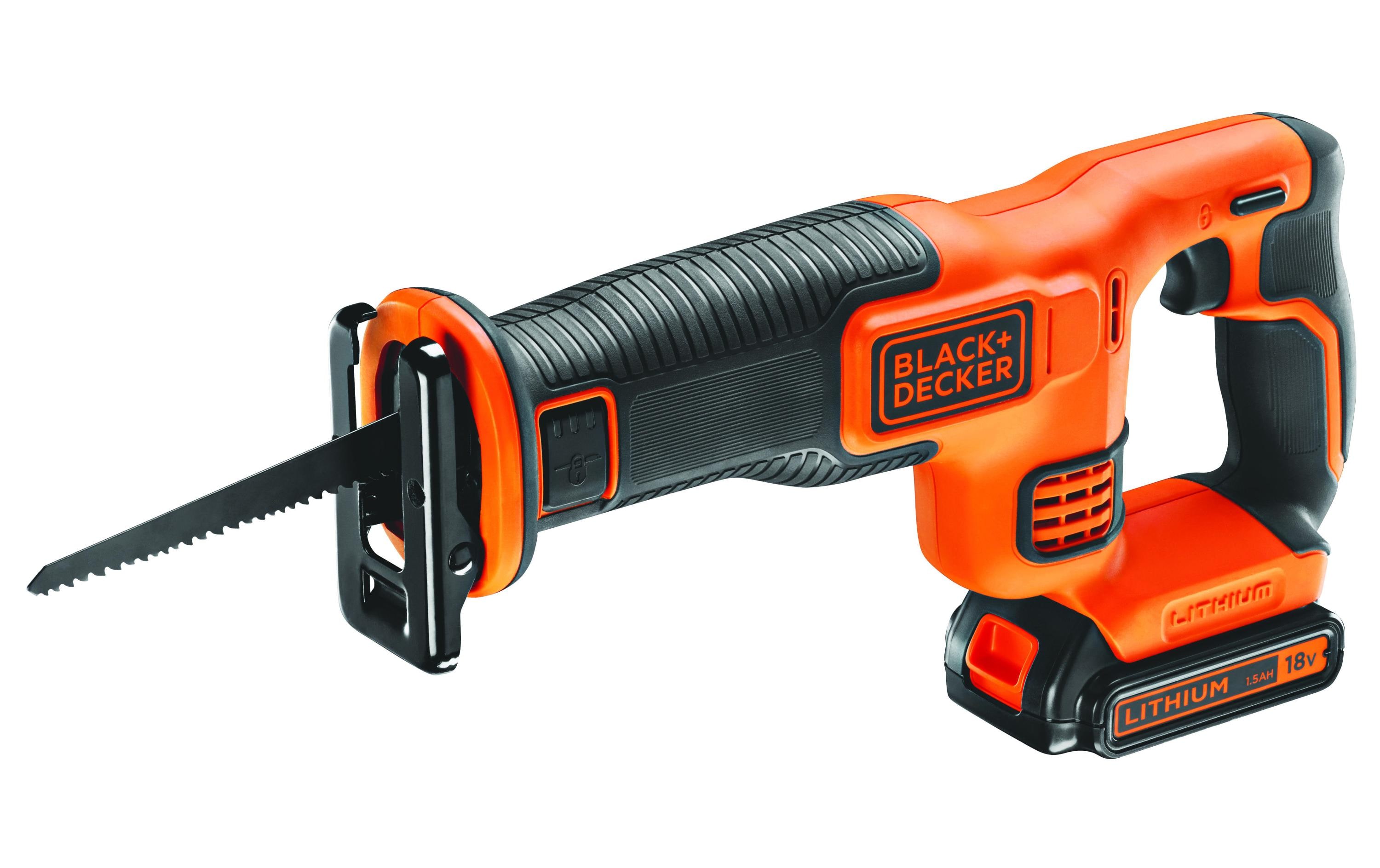 BLACK+DECKER Akku-Säbelsäge BDCR18 Kit 18 V BLACK+DECKER Akku-Säbelsäge BDCR18 Kit 18 V