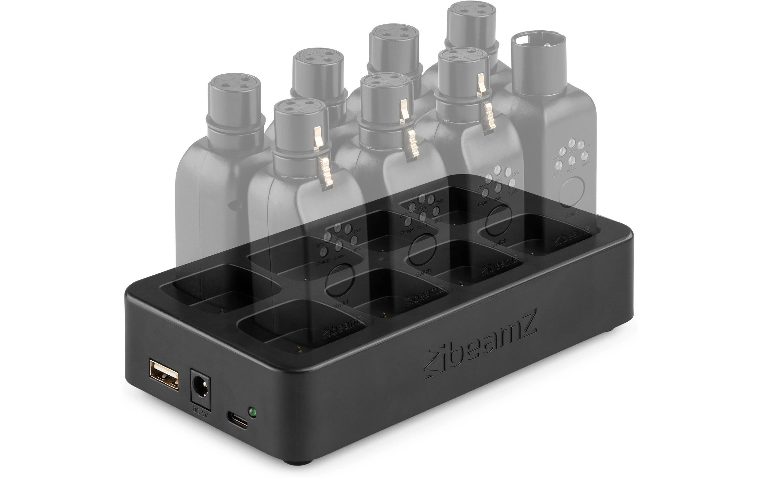 BeamZ Pro EazyLink-Dock Ladestation für 8 Dongles