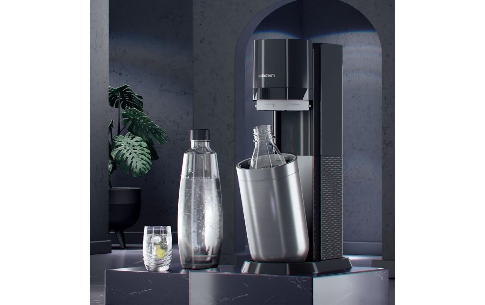 Sodastream Wassersprudler DUO Schwarz/Silber