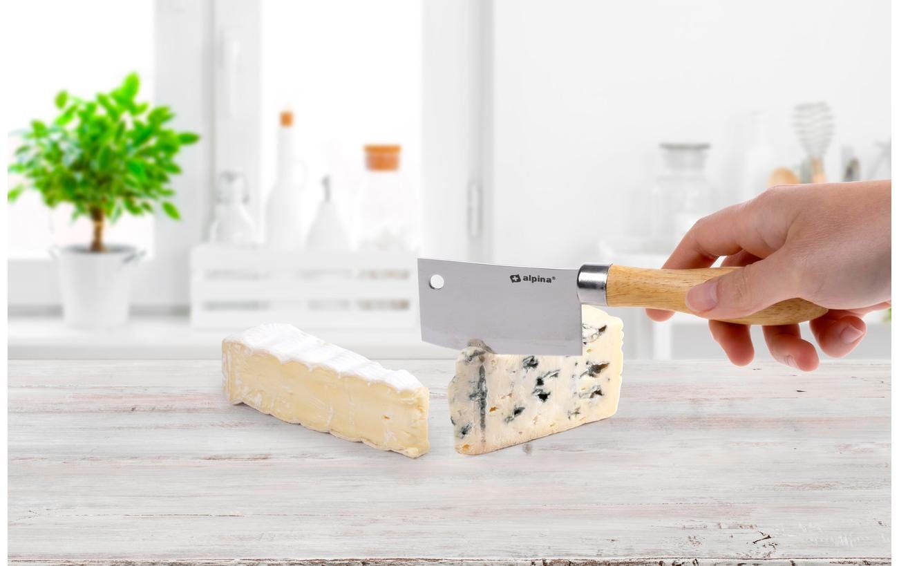 alpina Käsemesser Silber