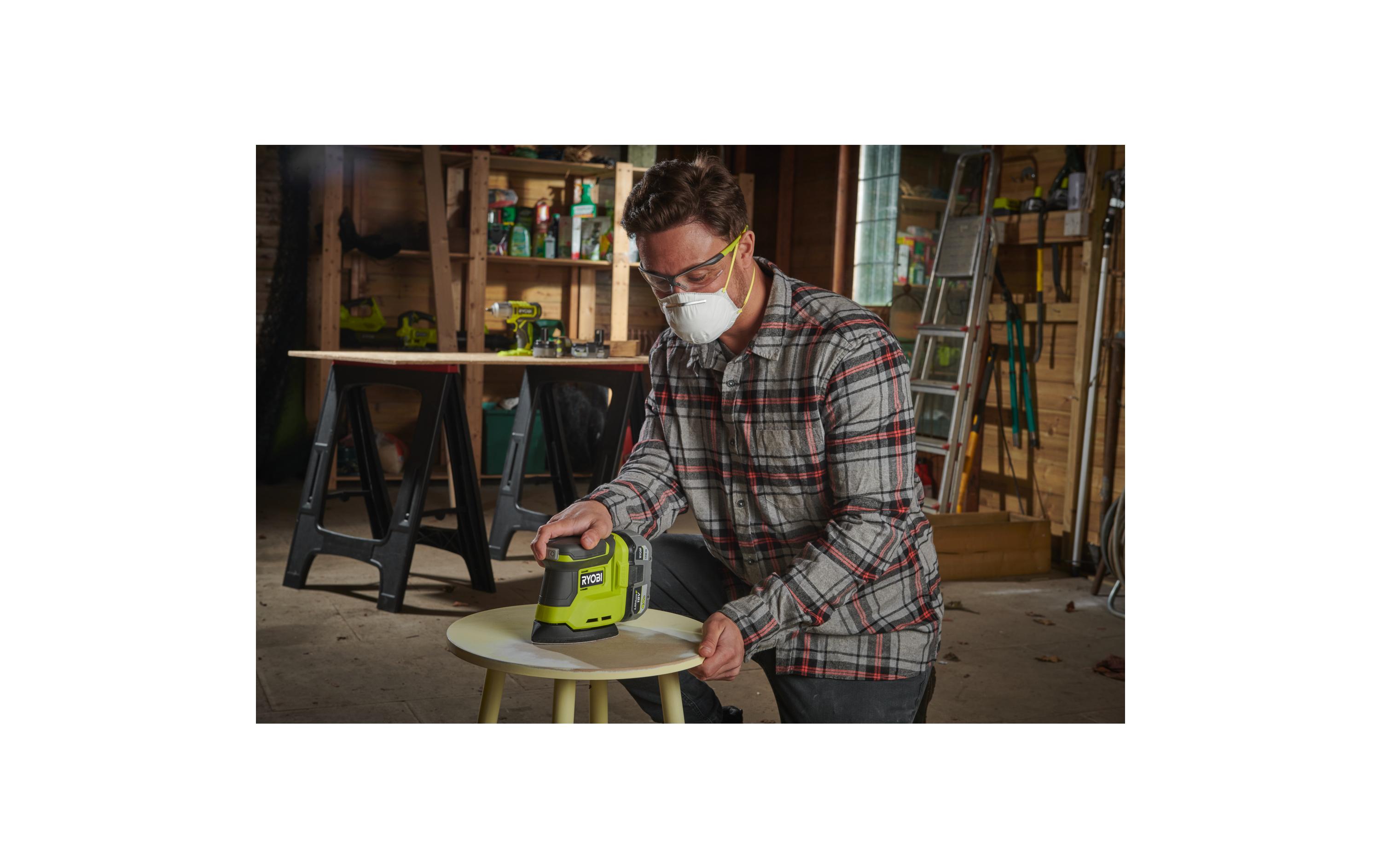 RYOBI Akku-Deltaschleifer RPS18-0, 18 V, Solo