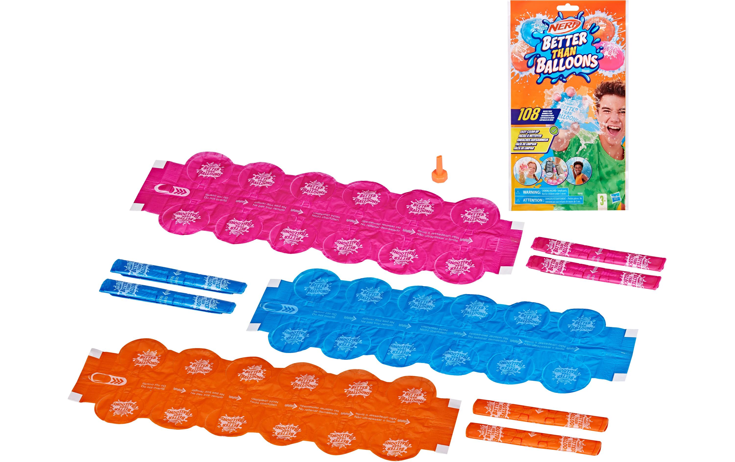 NERF Super Soaker Better Than Balloons Wasserkapseln 108 Stück