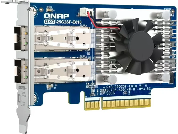 QNAP Erweiterungskarte QXG-25G2SF-E810 QNAP Erweiterungskarte QXG-25G2SF-E810