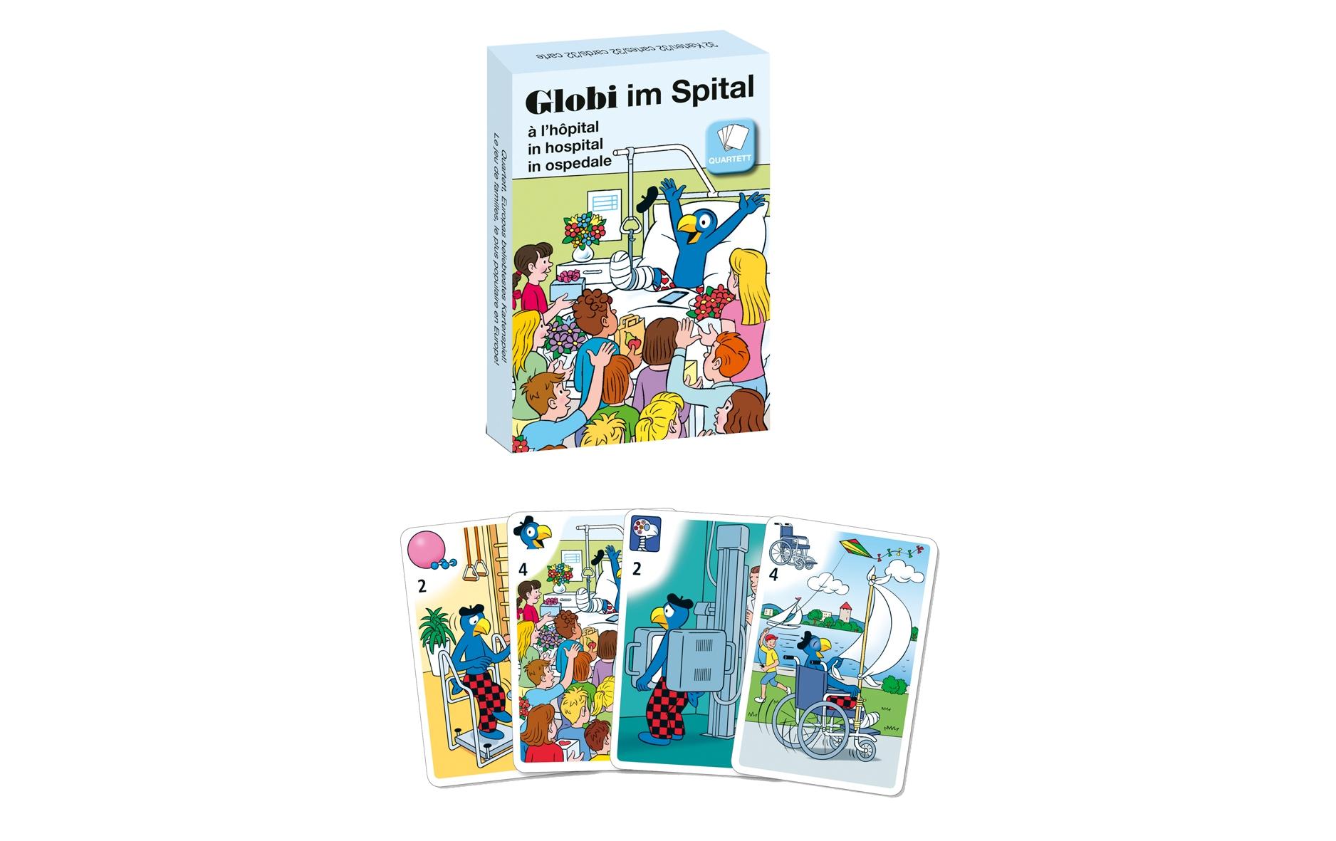 AGM Kinderspiel Quartett: Globi im Spital