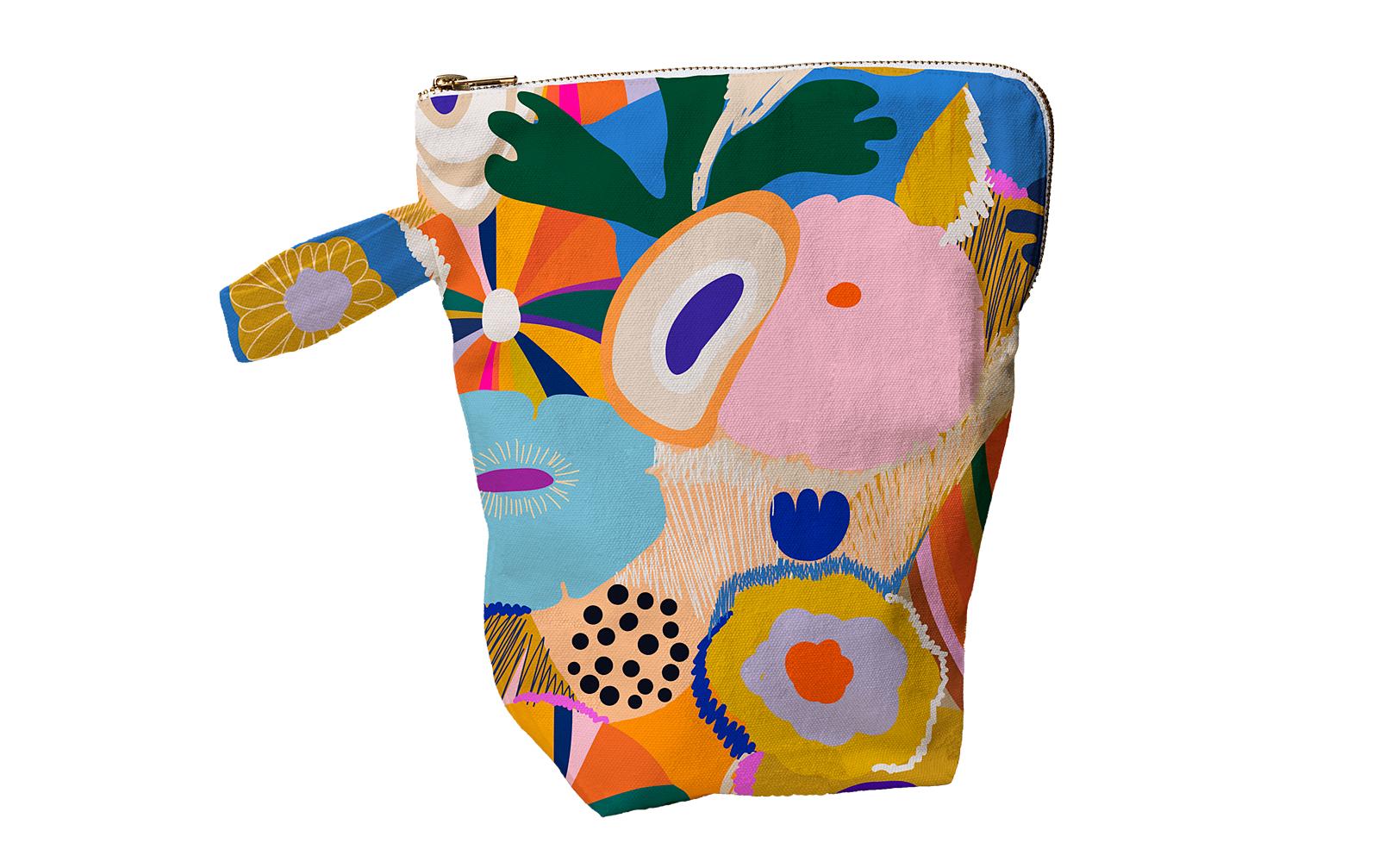 Chic Mic Necessaire Burst of colors 22.5 x 26.5 x 10 cm, Mehrfarbig