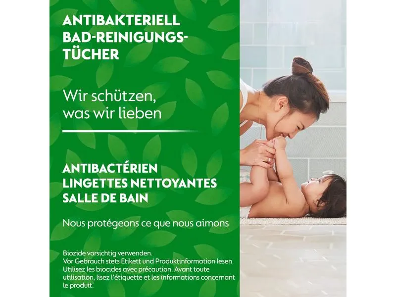 Dettol Bad-Reinigungstücher Bergfrische 60 Stück