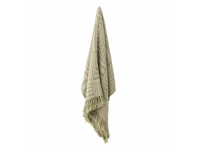 Bloomingville Tagesdecke Velva, 155 x 130 cm, Grün Bloomingville Tagesdecke Velva, 155 x 130 cm, Grün