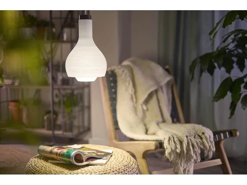 Philips Lampe E27 LED, Ultra-Effizient, Warmweiss, 40W Ersatz