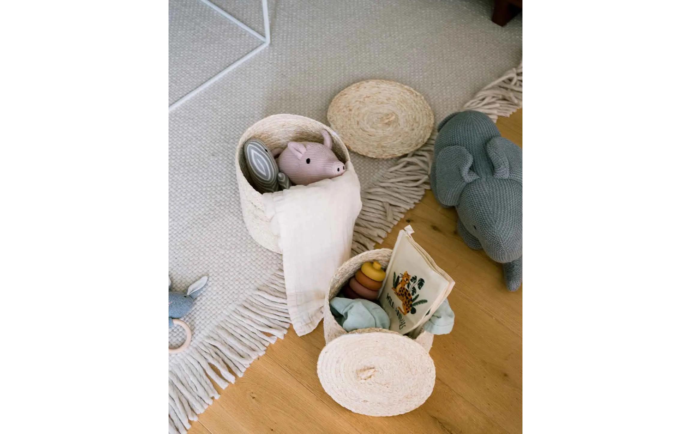 Esmée Korb mit Deckel Durchmesser: 25 cm