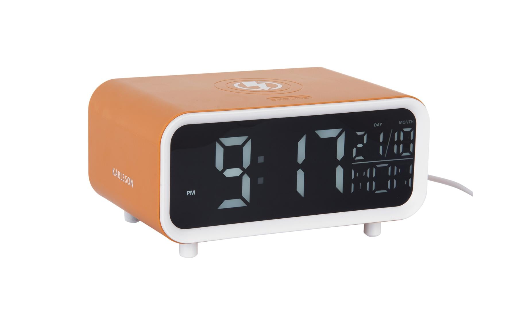 KARLSSON Digitalwecker Chunky Ochre yellow
