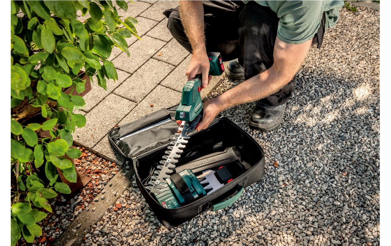 Metabo Akku-Strauchschere PowerMaxx SGS 12 Q Kit