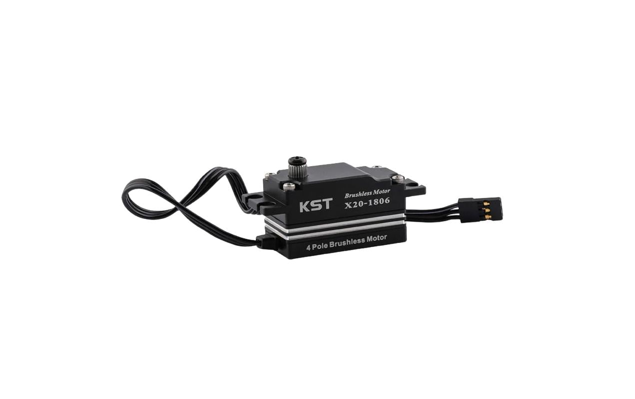 KST Low Profile Servo X20-1806 V8.0 18 kg, 0.06 s, Brushless HV KST Low Profile Servo X20-1806 V8.0 18 kg, 0.06 s, Brushless HV