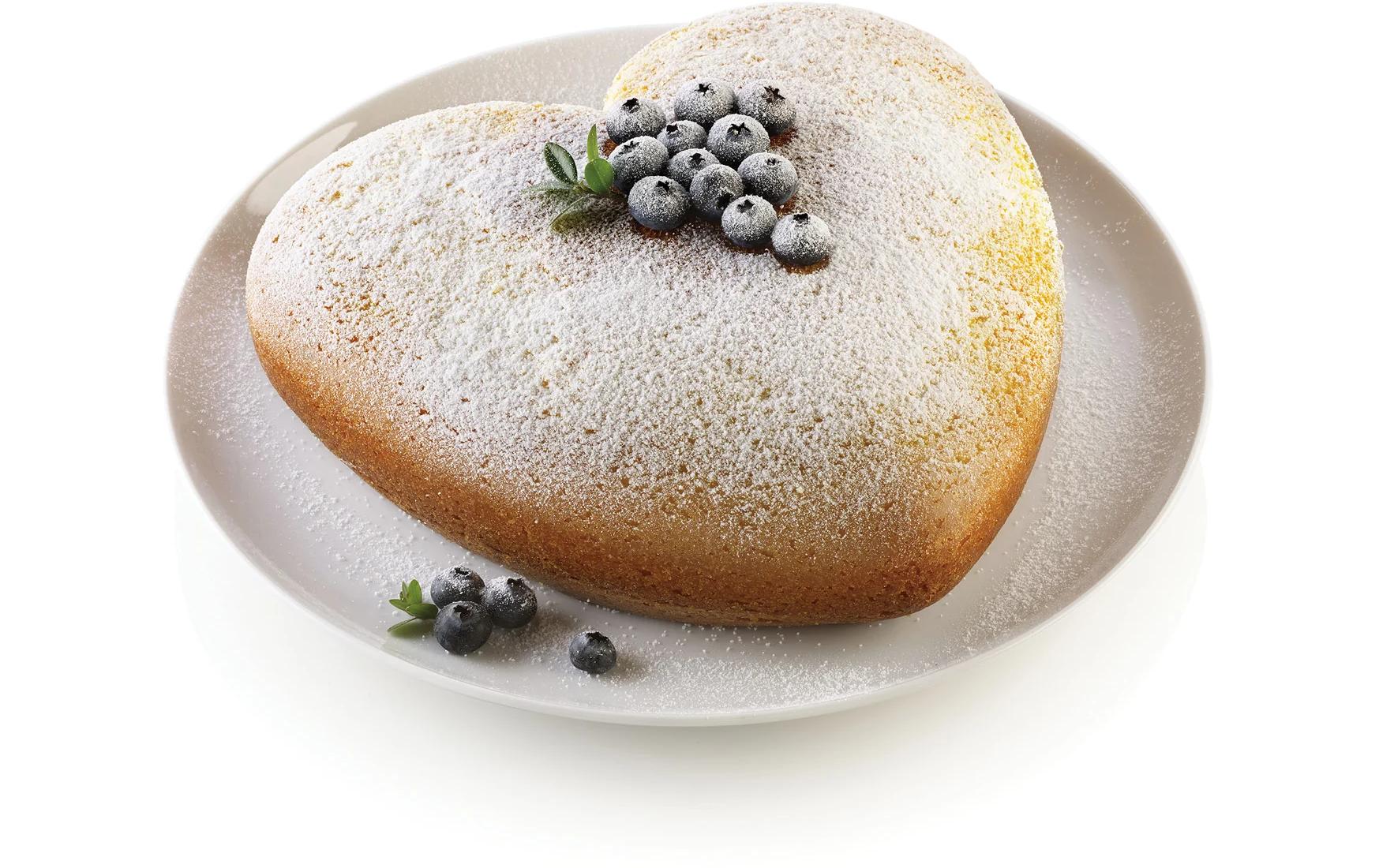 Silikomart Motiv-Backform Herz