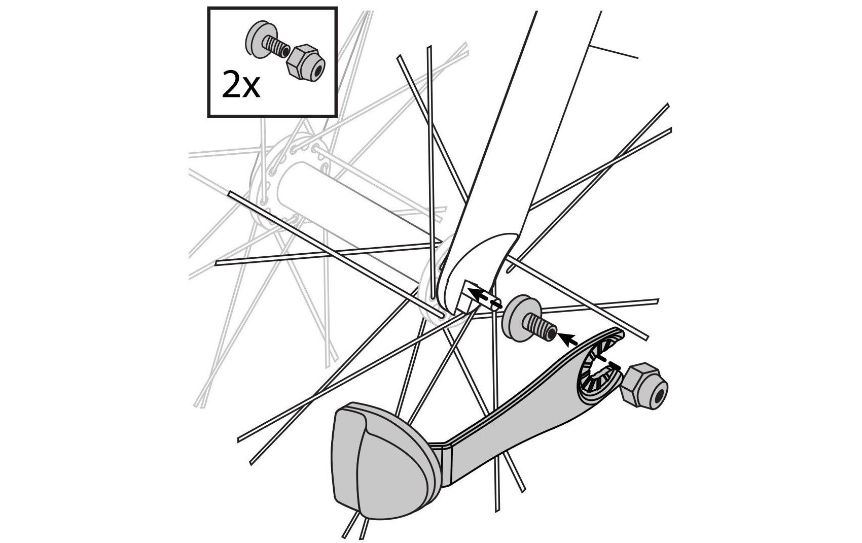 Reelight Halterung Quick Release Adapter 2 Stück