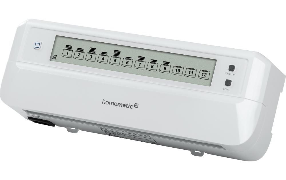 Homematic IP Smart Home Funk-Fussbodenheizungsaktor 24 V / 230 V 12-fach Homematic IP Smart Home Funk-Fussbodenheizungsaktor 24 V / 230 V 12-fach