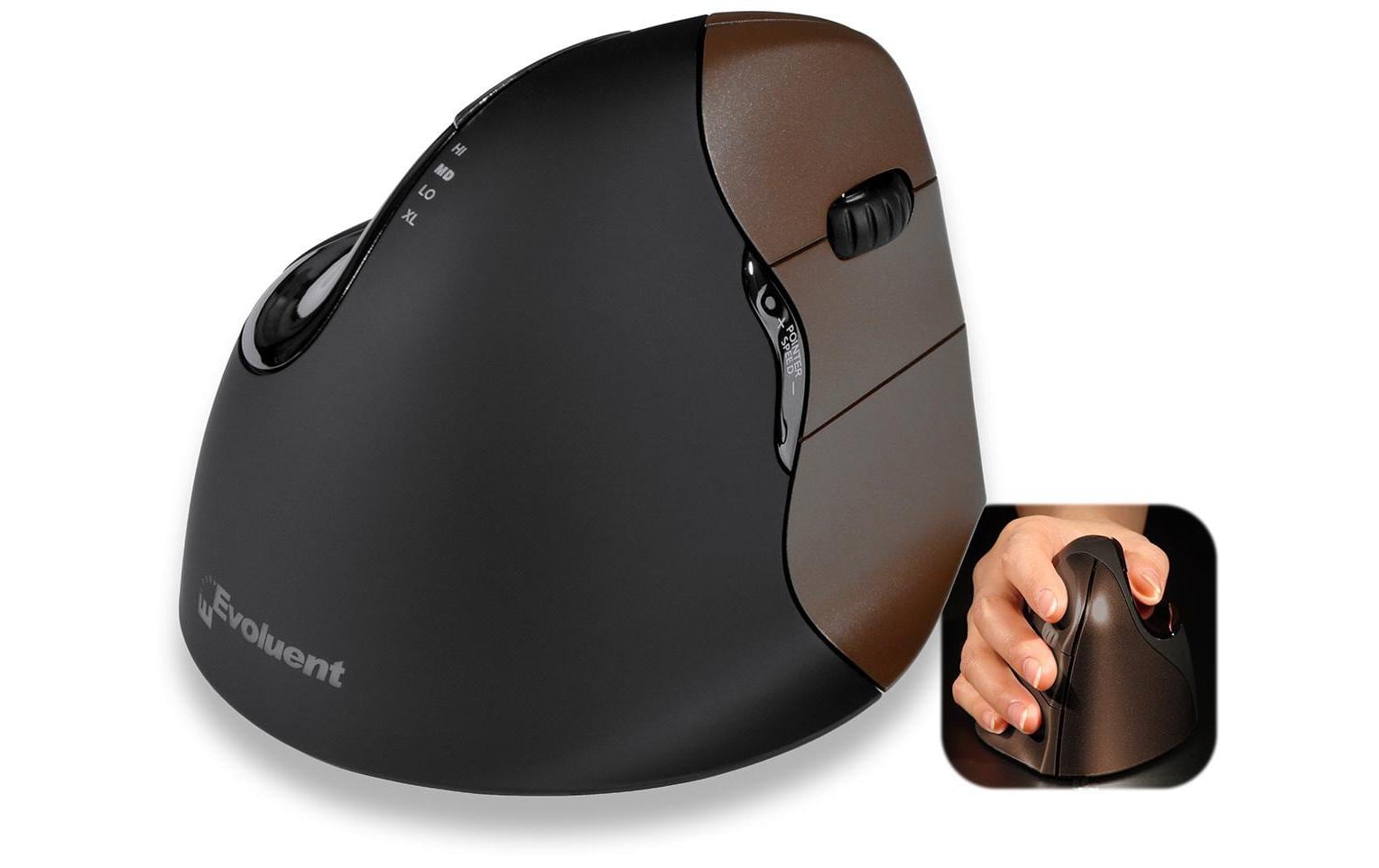 Evoluent Ergonomische Maus Vertical 4 Small Wireless Evoluent Ergonomische Maus Vertical 4 Small Wireless