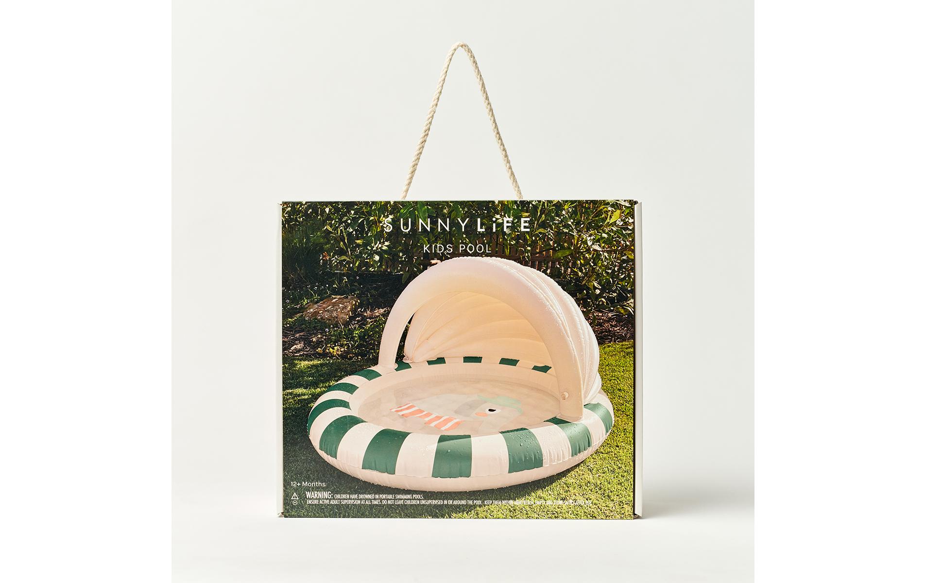 Sunnylife Kids Pool Eli the Elephant Grey aufblasbar
