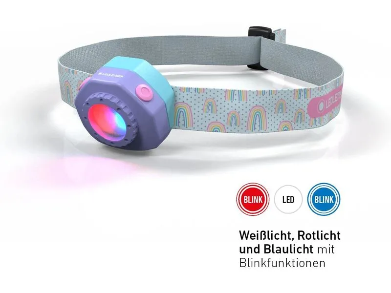 LED LENSER Stirnlampe Kidled 4R Grün LED LENSER Stirnlampe Kidled 4R Grün