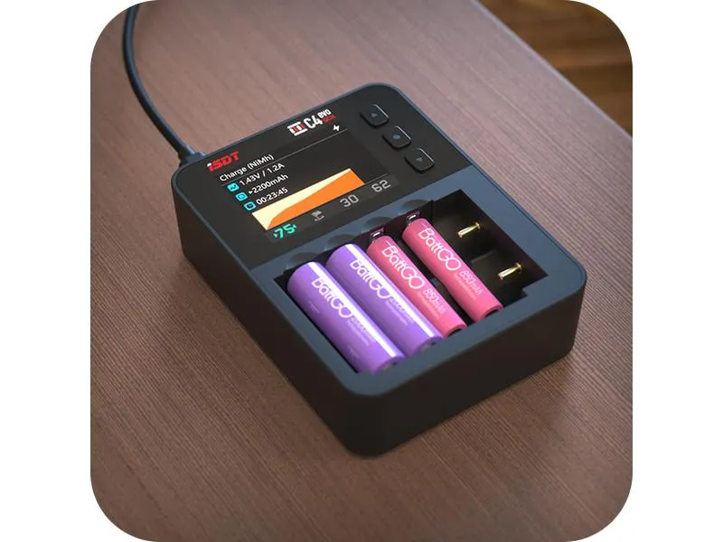ISDT Ladegerät C4 EVO Smart Charger für Rundzellen ISDT Ladegerät C4 EVO Smart Charger für Rundzellen