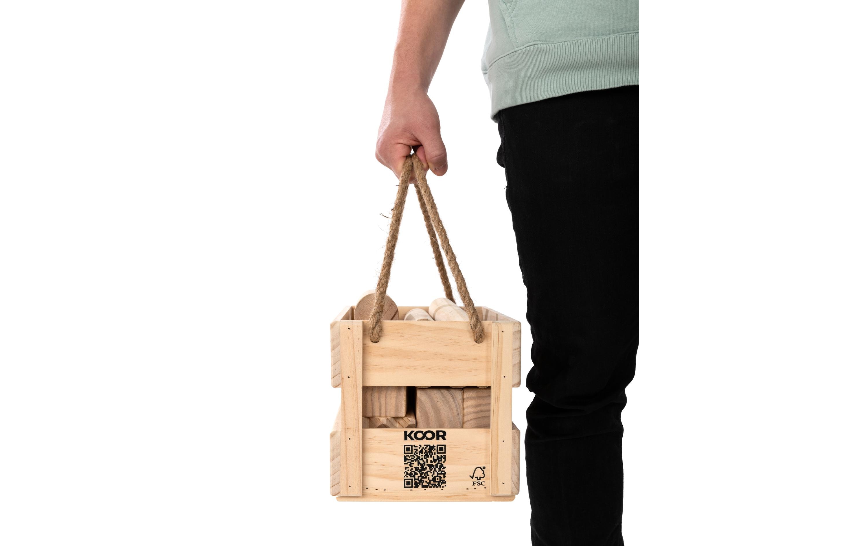 KOOR Wurfspiel KUBB Wikingerschach