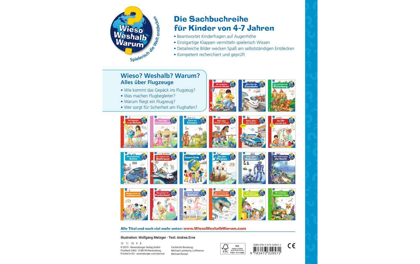 Ravensburger Kinder-Sachbuch Alles über Flugzeuge