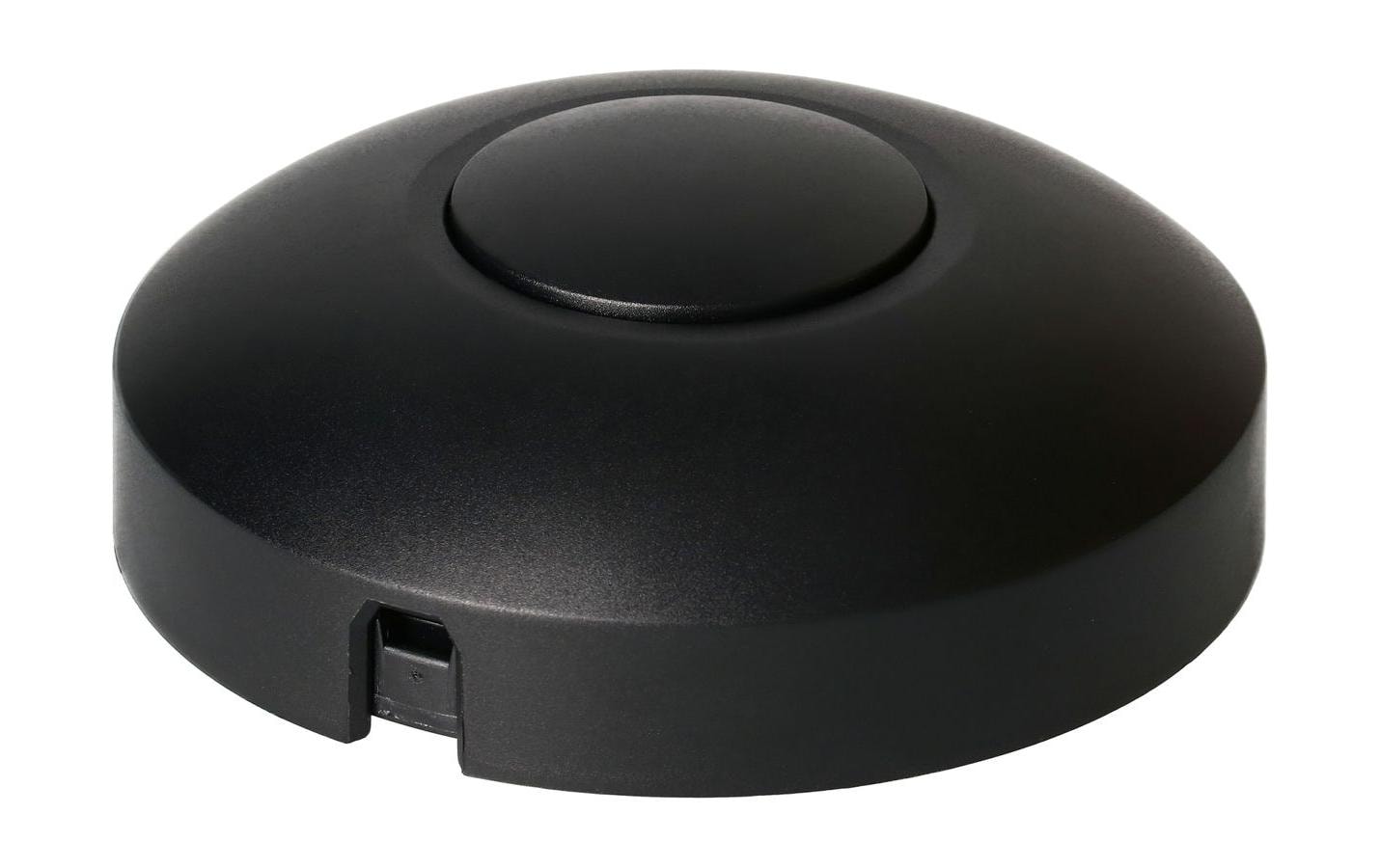 Max Hauri Universal-Fussdimmer Phasenabschnitt 100W, Schwarz Max Hauri Universal-Fussdimmer Phasenabschnitt 100W, Schwarz