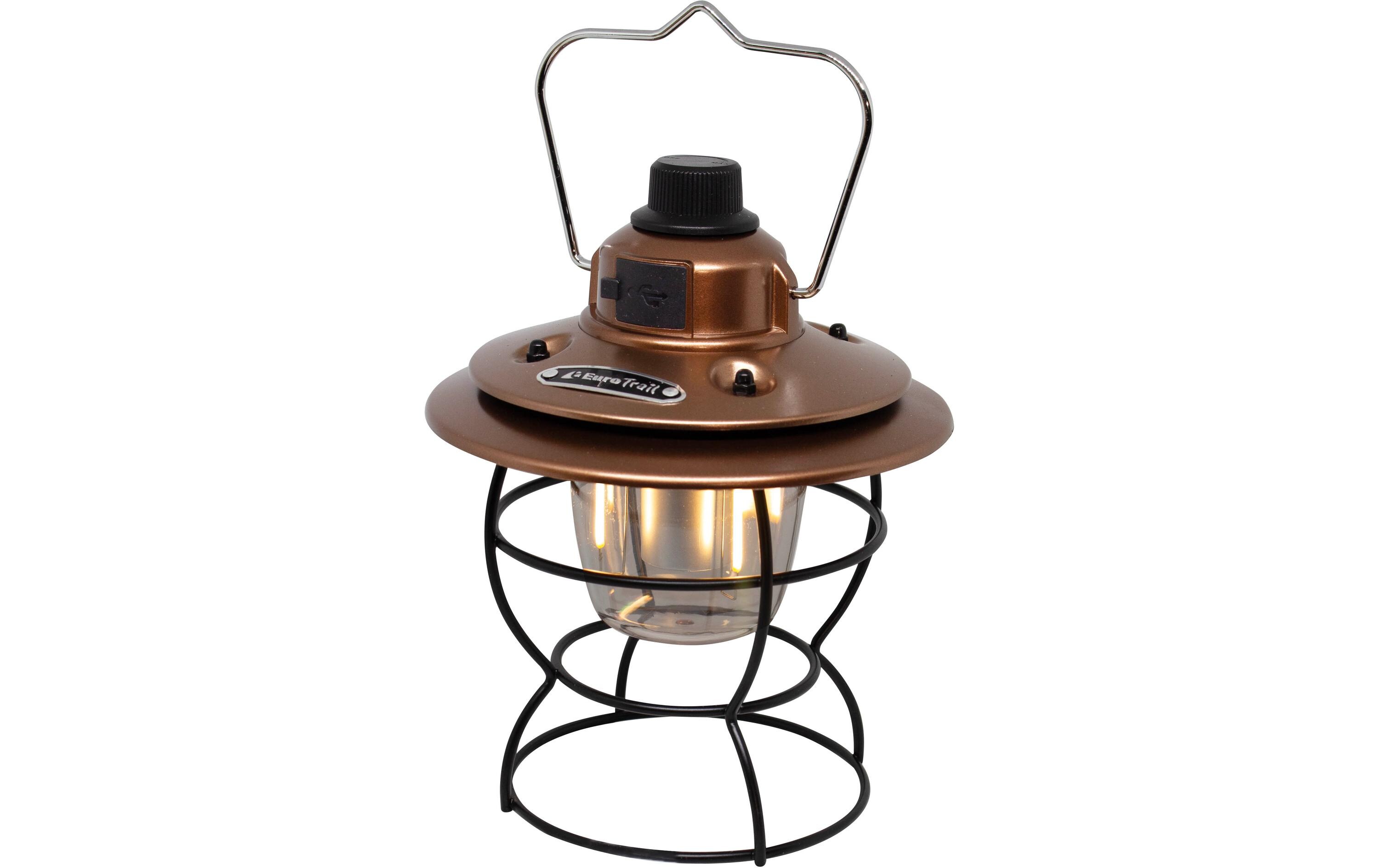 Eurotrail Orix Wiederaufladbare Akku-Campinglampe Kupfer