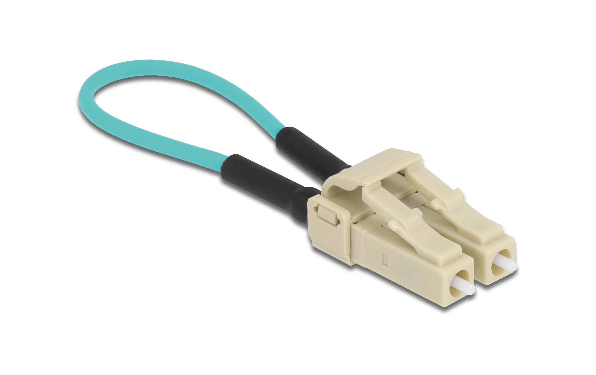 Delock LWL Loopback Adapter LC / OM3 Multimode, Beige Delock LWL Loopback Adapter LC / OM3 Multimode, Beige