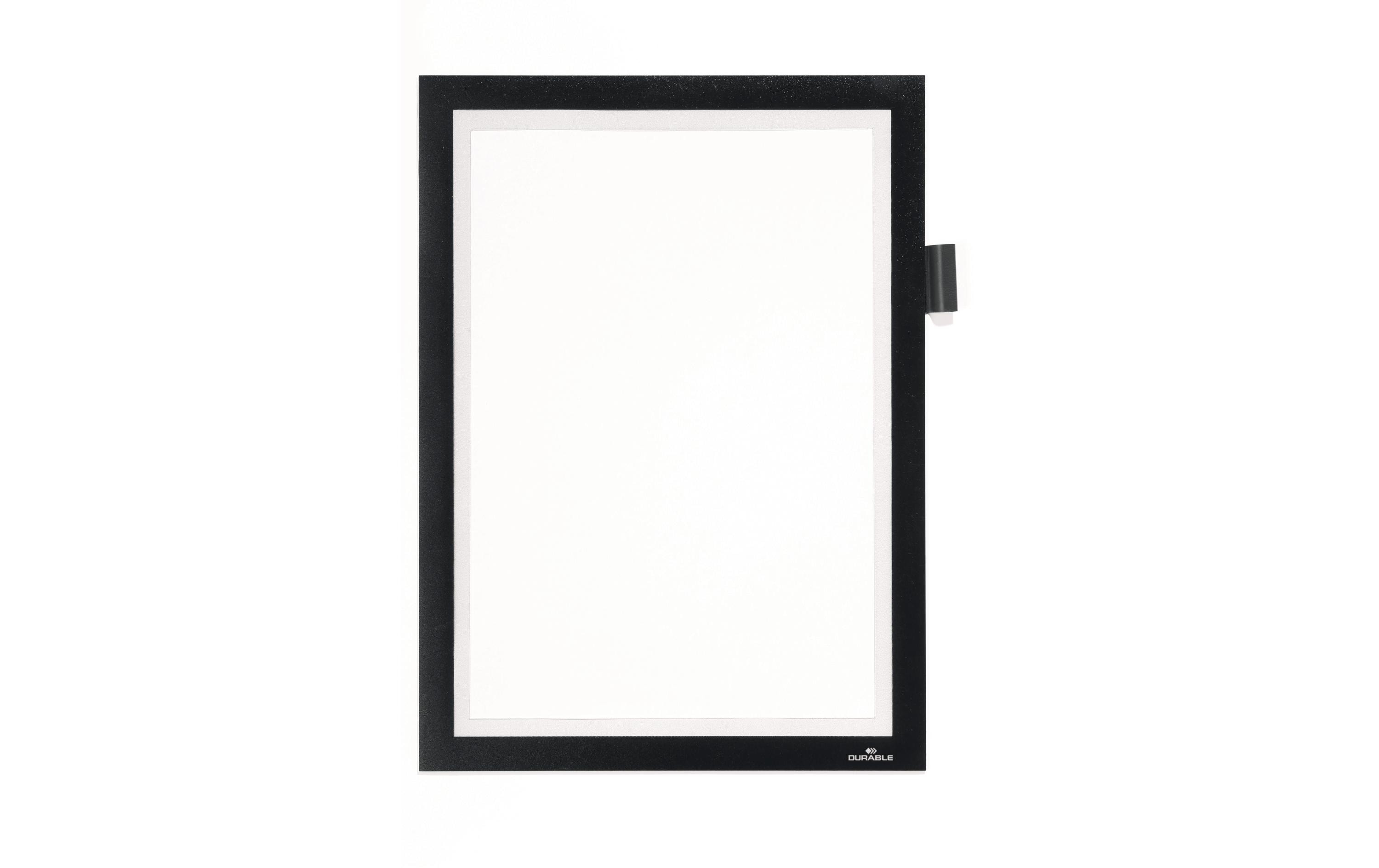 DURABLE Präsentationsrahmen Duraframe Magnetic Note A4 Schwarz DURABLE Präsentationsrahmen Duraframe Magnetic Note A4 Schwarz