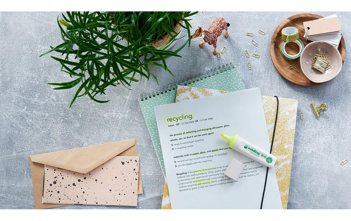 edding Textmarker 24 EcoLine Gelb edding Textmarker 24 EcoLine Gelb