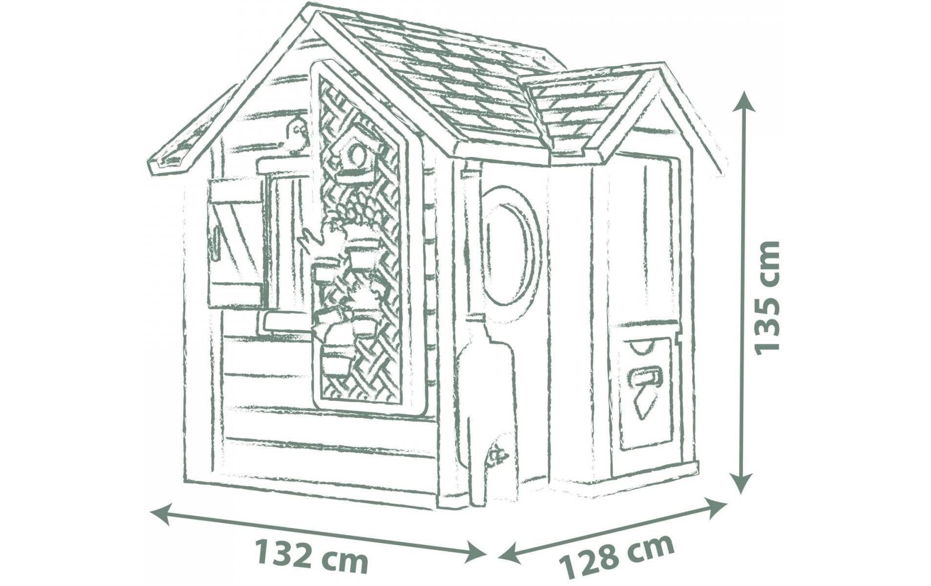 Smoby Spielhaus Life Garten