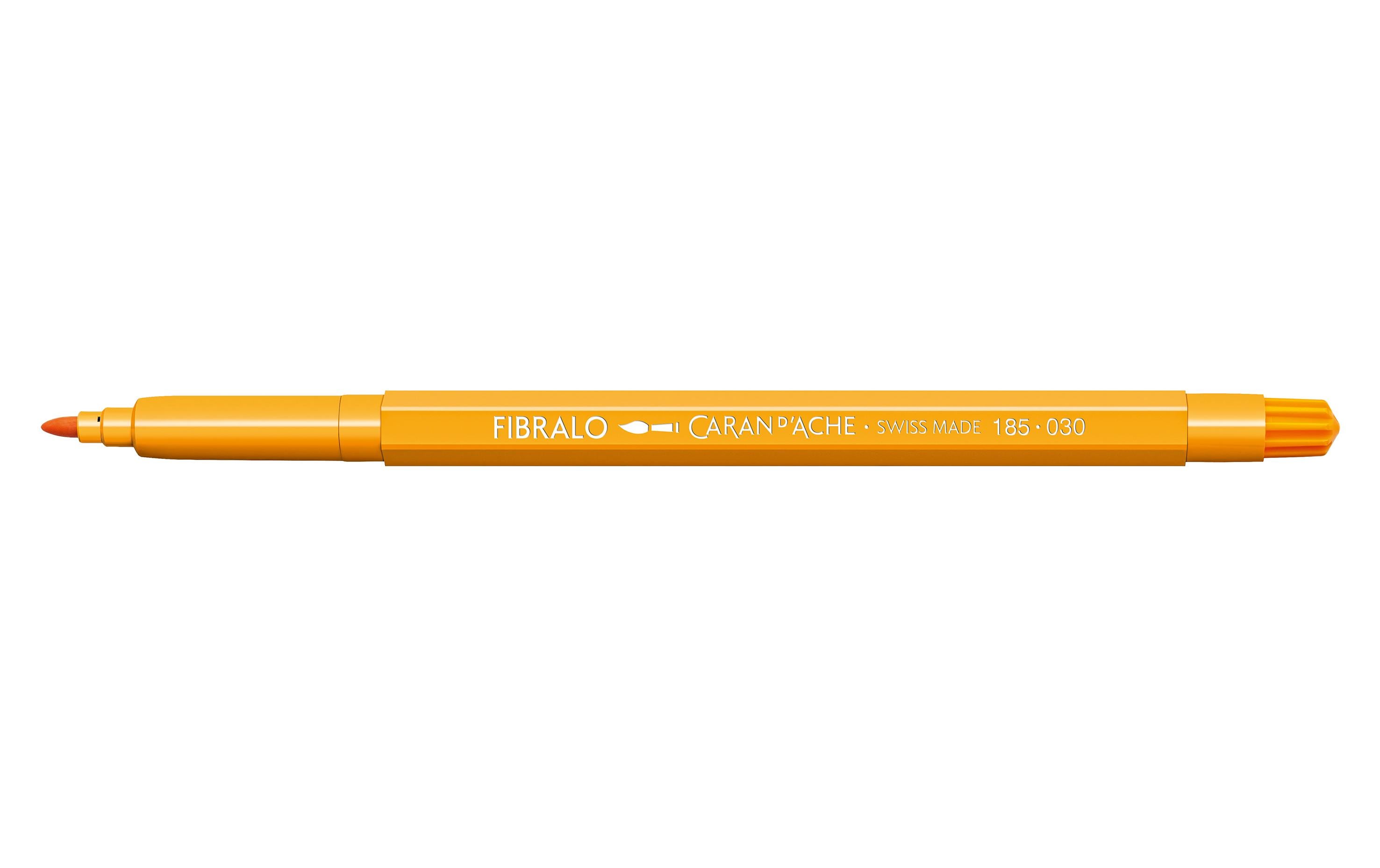 Caran d'Ache Filzstift Fibralo 1 Stück, Orange