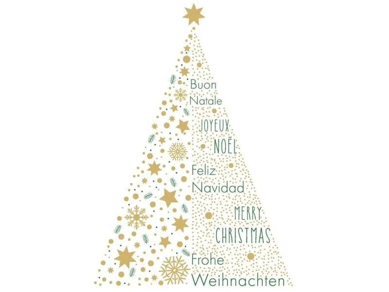 ABC Weihnachtskarte ABC Weihnachtskarte