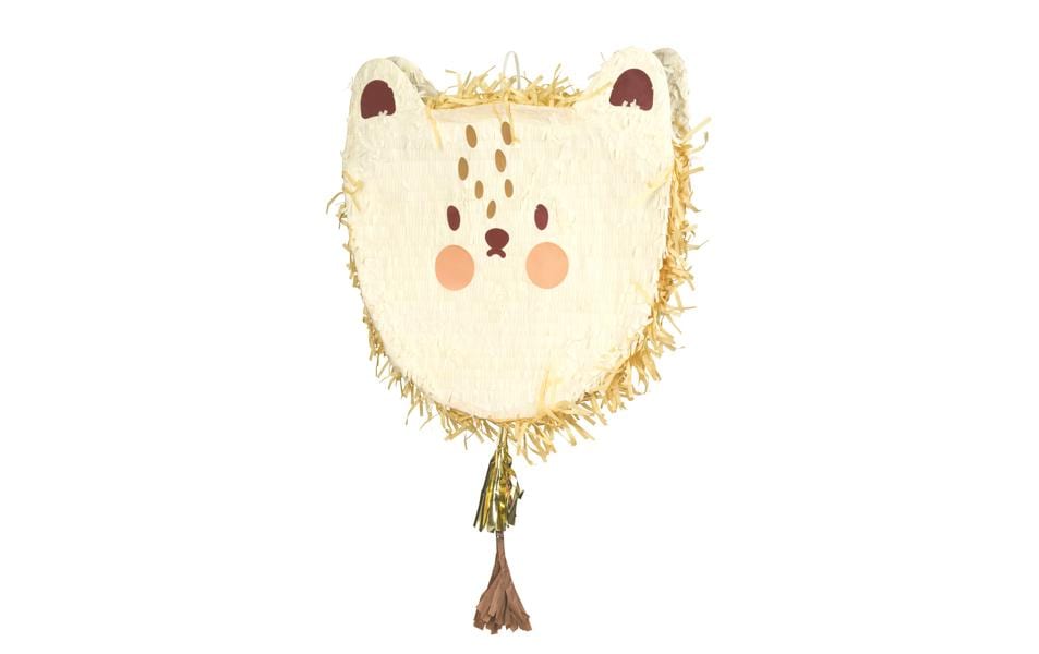Partydeco Faltbare Pinata Löwenkopf, 48 x 48 x 10 cm