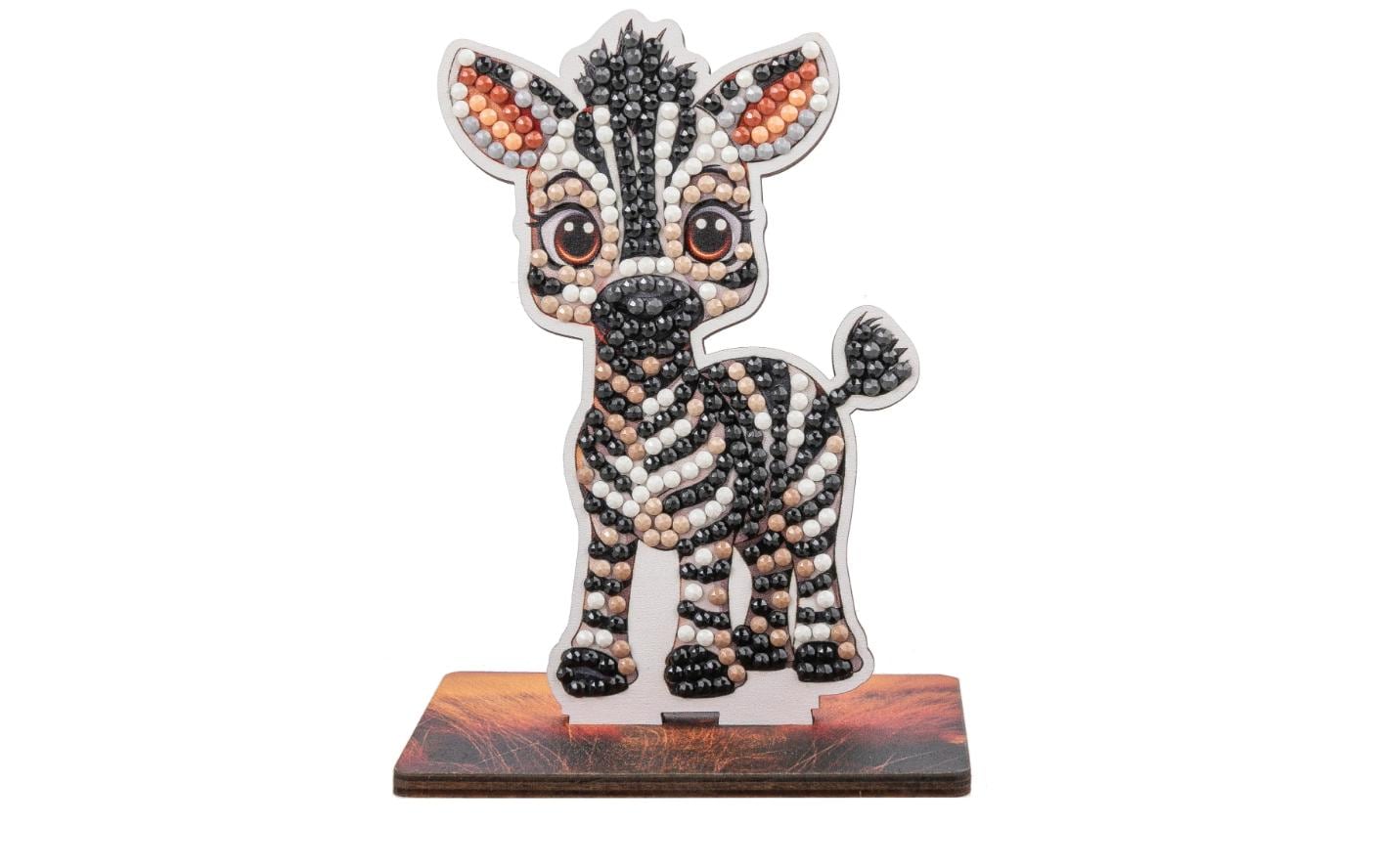 CRAFT Buddy Bastelset Zebra Crystal Art Wildlife Buddies CRAFT Buddy Bastelset Zebra Crystal Art Wildlife Buddies