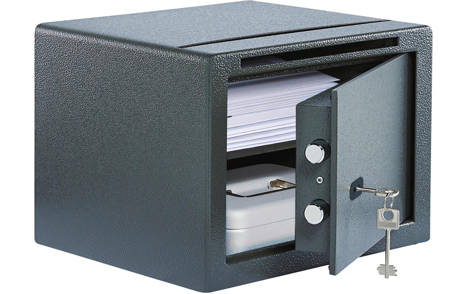 Burgwächter Möbeltresor mit Einwurfschlitz PS 120 K EWS