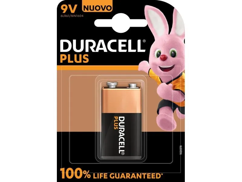 Duracell Batterie 9V Plus Power 1 Stück Duracell Batterie 9V Plus Power 1 Stück
